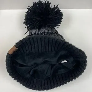 Lux-Lux | Accessories | Luxlux Shimmery Metallic Black Pom  display picture 2